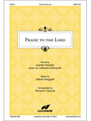 Praise to the Lord SATB choral sheet music cover